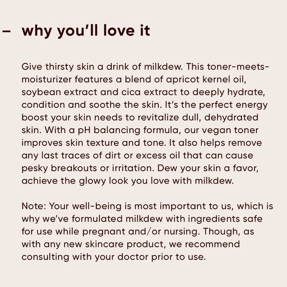 💦 milkdew pH balancing moisture milk toner - Picture 15 of 16